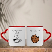 Κούπες Καρδιά | Coffee & Cookies