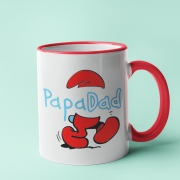 Mug  Color Handle Family Designs-Dad-001