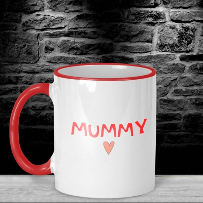 Mug Color Handle Family Designs-Mum-004