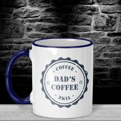 Mug Color Handle Family Designs-Dad-007