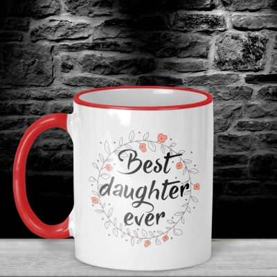 Mug Color Handle Family Designs-Daughter-010