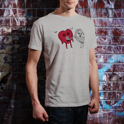 Unisex T-shirt | Heart vs Mind