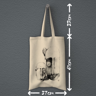 Tote Bag | Abstract Faces