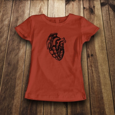 Women Classic T-shirt | Heart Grenade