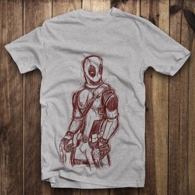 Big Size T- shirt | Deadpool