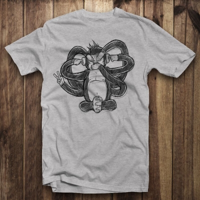 Big Size T- shirt | Three Monkeys