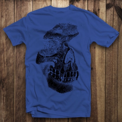 Big Size T- shirt | Dotting Skull