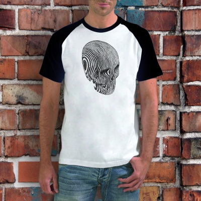 Baseball T-shirt | Art Skull