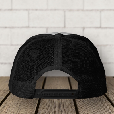 Καπέλο Trucker | Άσπρο ~ Μαύρο