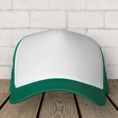 Καπέλο Trucker | Άσπρο ~ Πράσινο
