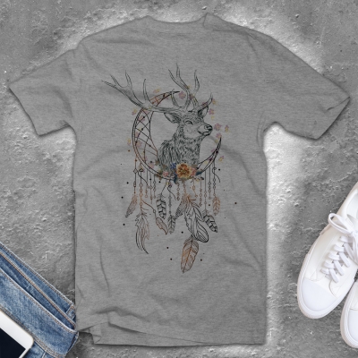 Unisex T-shirt | Deer Dreamcatcher