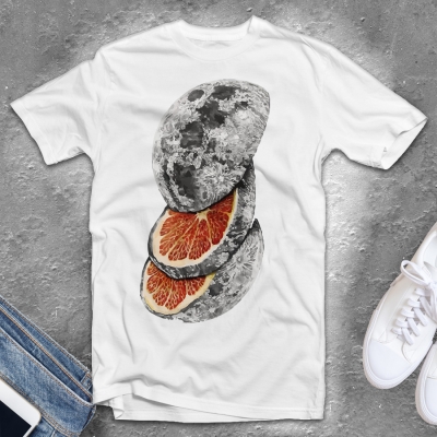 Unisex T-shirt | Orange Moon