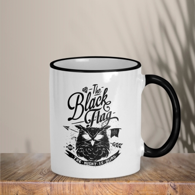 Δίχρωμη Κούπα | The Black Flag Owl