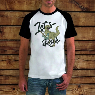 Baseball T-shirt | Rocking T-Rex