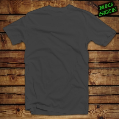 Big Size Unisex T-shirt | Ανθρακί