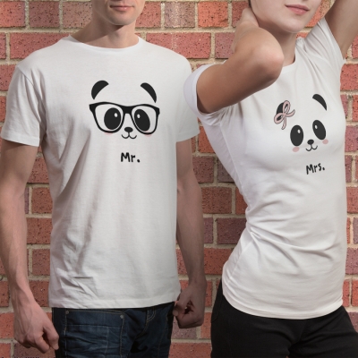 Αντρικό & Γυναικείο T-shirt | Panda Faces