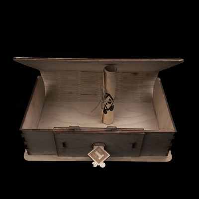 Book Box with Key | Premium