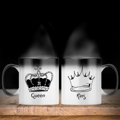 Διπλές Secret Mugs King & Queen! (DUAL CUBE BOX | PREMIUM)