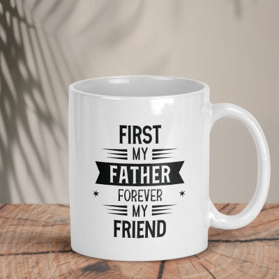 Λευκή κούπα | Father and Friend