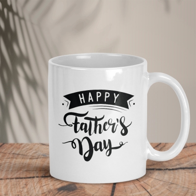 Λευκή κούπα | Happy Father's Day