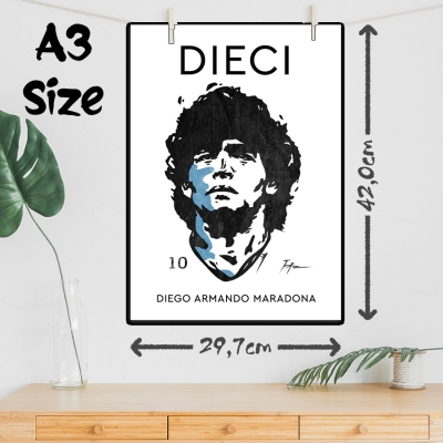 Αφίσα Α3 | Diego Armando Maradona 3