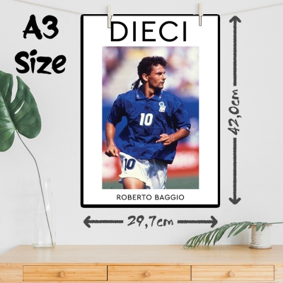Αφίσα Α3 | Roberto Baggio