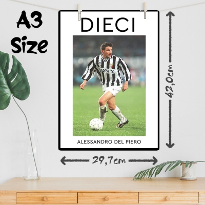 Αφίσα Α3 | Alessandro Del Piero