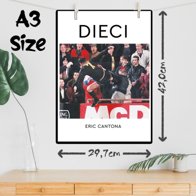 Αφίσα Α3 | Eric Cantona