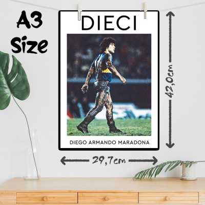 Αφίσα Α3 | Diego Armando Maradona 1
