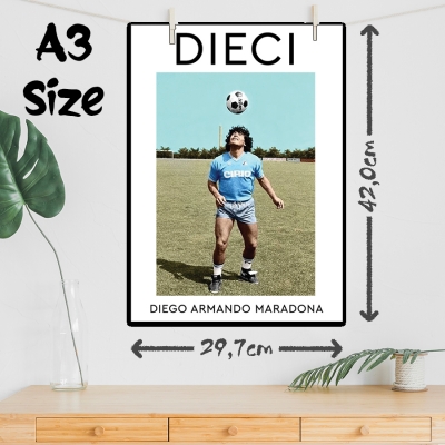 Αφίσα Α3 | Diego Armando Maradona 2