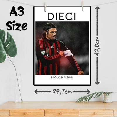 Αφίσα Α3 | Paolo Maldini
