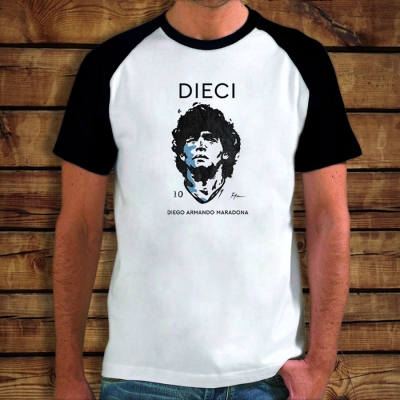 Baseball T-shirt | Diego Armando Maradona 3