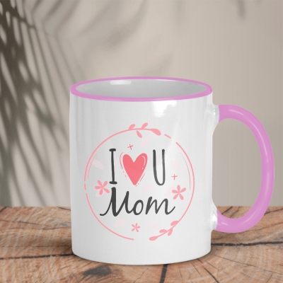 Δίχρωμη Κούπα  | I love you Mom