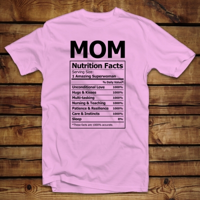 Unisex Classic T-shirt  | Mom Nutrition Facts