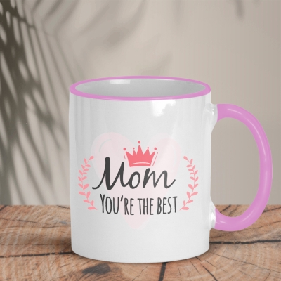 Δίχρωμη Κούπα  | Mom you are the best