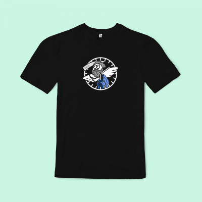 T-shirt 2ος Θερμοδυναμικός Νόμος | Μαύρο Unisex