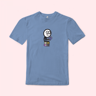 T-shirt Κουβάρι του Σύμπαντος | Μπλε Unisex