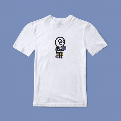 T-shirt Κουβάρι του Σύμπαντος | Λευκό Unisex