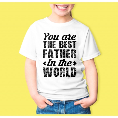 Παιδικό Μπλουζάκι | You are the best father in the world