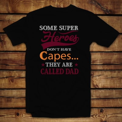Unisex Classic T-shirt | Dad the Hero without cape