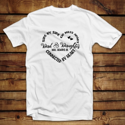 Unisex Classic T-shirt | Dad and Daughter