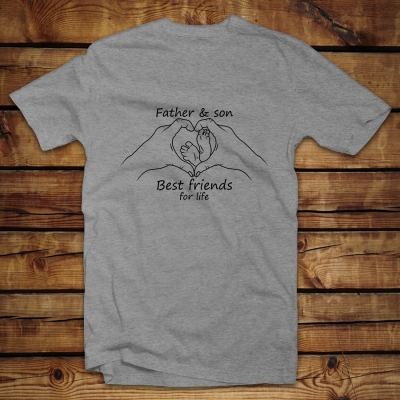 Unisex Classic T-shirt | Father & Son Best Friends for Life