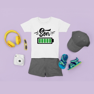 Παιδικό Μπλουζάκι | Son Battery