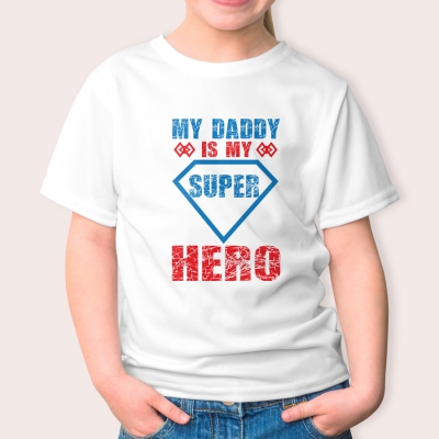 Παιδικό Μπλουζάκι | My Dad is my Super Hero