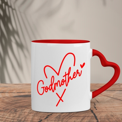 Δίχρωμη Κούπα Καρδιά | Godmother