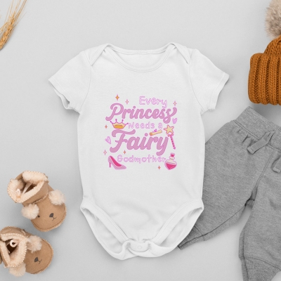 Παιδικό Φορμάκι λευκό | Every Princess needs a Fairy Godmother