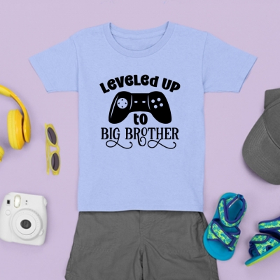 Παιδικό Μπλουζάκι | Leveled up to Big Brother