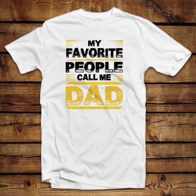 Unisex Classic T-shirt | My favorite people call me Dad