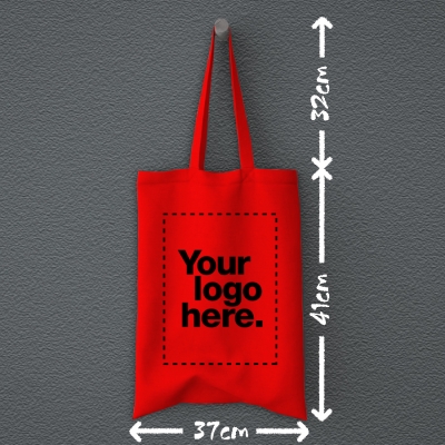 Tote Bag | Υφασμάτινη τσάντα | Κόκκινο