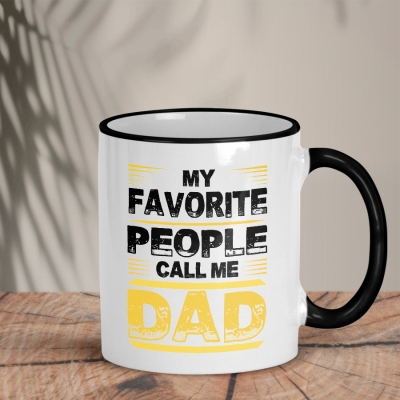 Δίχρωμη Κούπα | My favorite people call me Dad